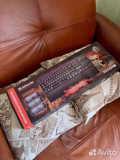 Игровая механическая клавиатура defender reborn