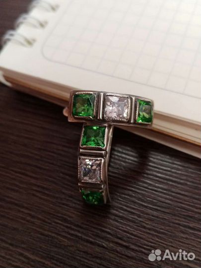 Кольцо и серьги