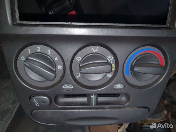 Хендай акцент блок управления печкой