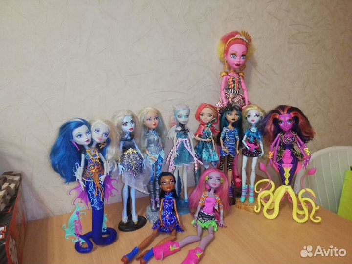 Куклы Monster high и ever after high