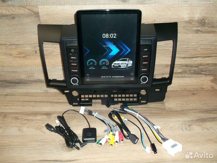 Магнитола Mitsubishi Lancer X Tesla Android