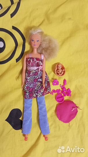 Кукла Штефи с животиком