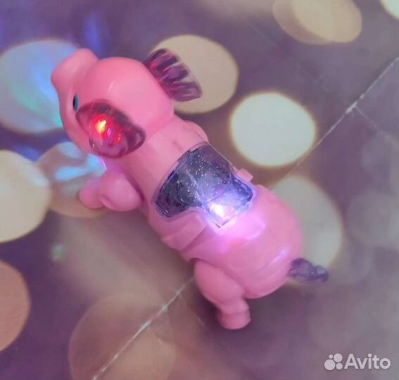 Новая игрушка свинка