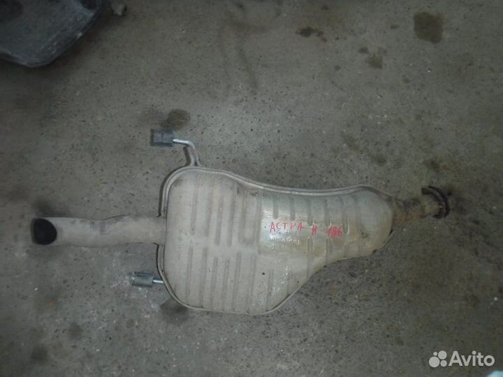 Глушитель Opel Astra H Z18XER 2008