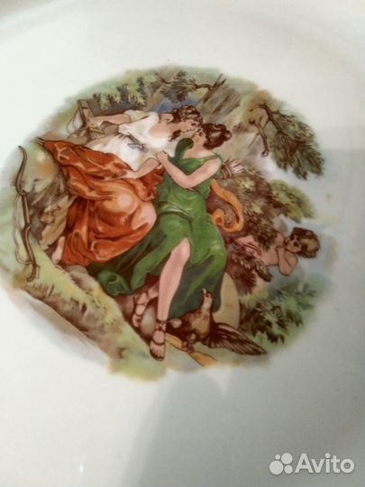 Супница и блюдо гдр Кахла 70 - годы