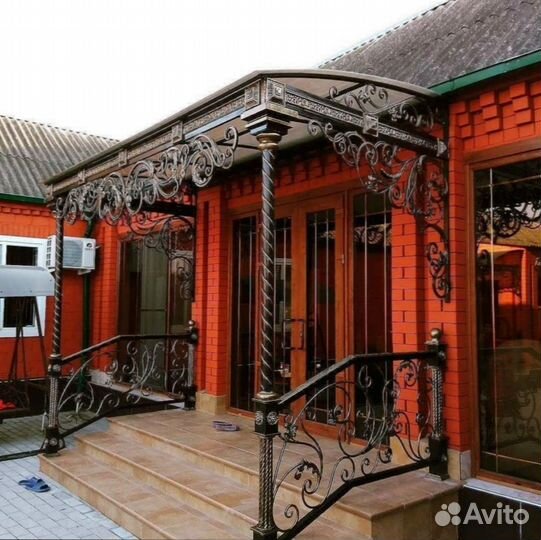 Кованые перила