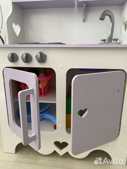 Кухня детская деревянная