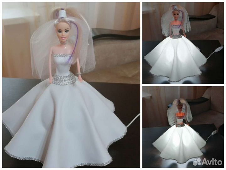 Кукла светильник подарок