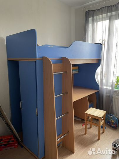 Кровать-чердак детская