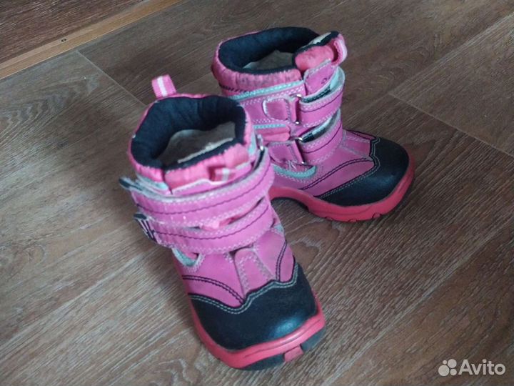 Сапоги на девочку 22 размер