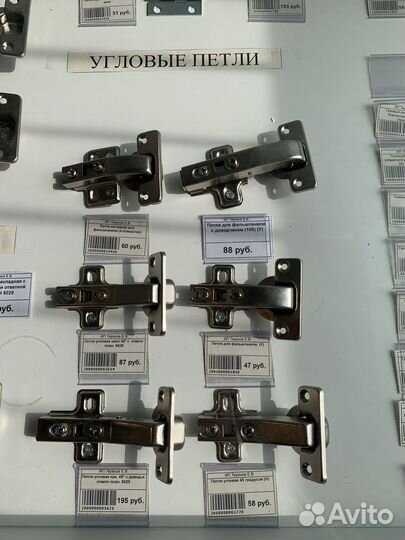 Петли мебельные