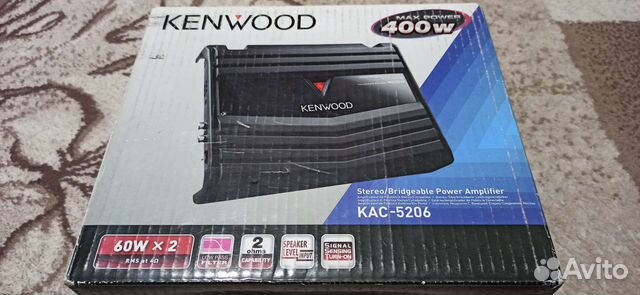 Автоусилитель kenwood kac 5206
