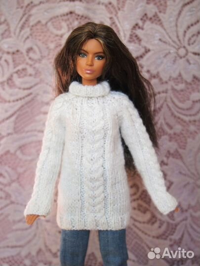 Одежда для Барби. Свитер для Барби