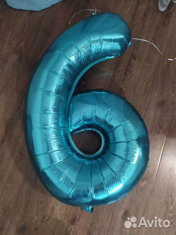 Фальгированный шар цифра 6 или 9