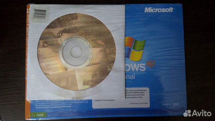 Windows xp professional с наклейкой coa