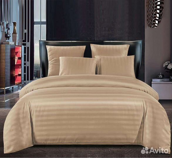 Страйп сатин как в отеле. Опт и розница