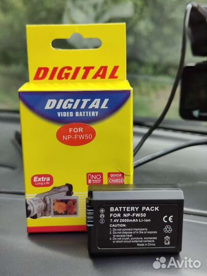 Аккумуляторы Sony np-fw50 для камер NEX, a6x00, a7