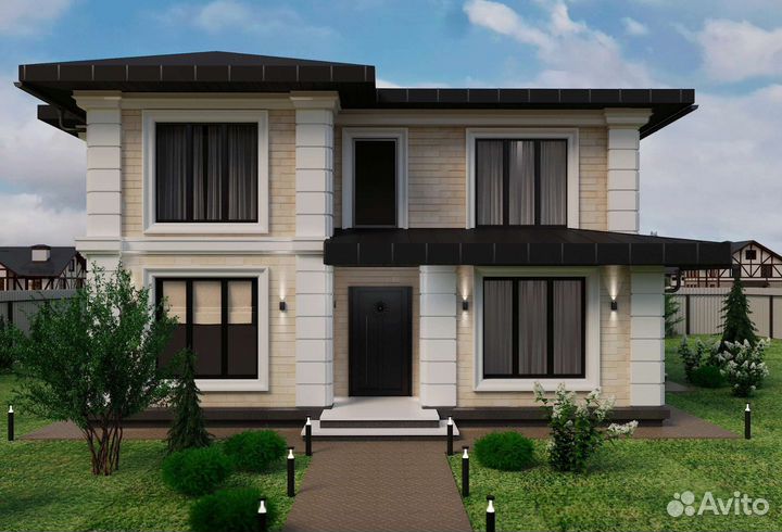 Визуализация экстерьера