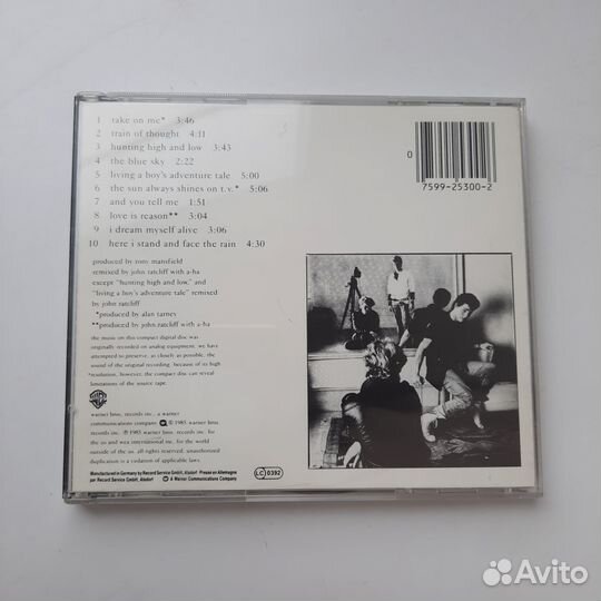 CD A-ha Hunting High And Low 1985 фирма
