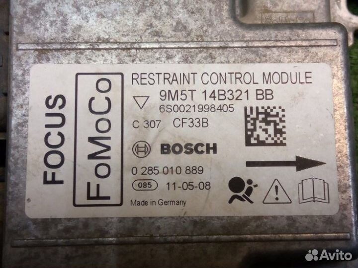 Блок управления подушками безопасности Ford Focus