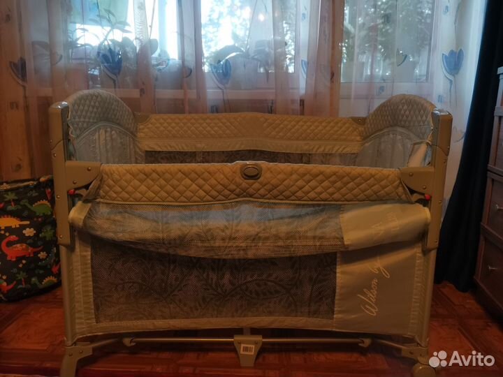 Манеж-кроватка happy baby Wilson