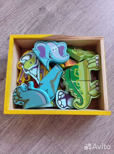 Деревянные игрушки Монтессори