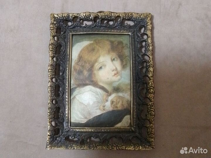 Картины шелкография в бронзе