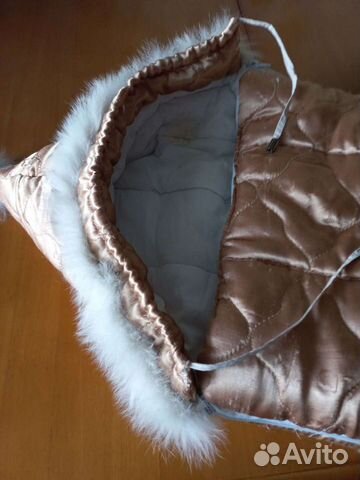 Зимний конверт в коляску