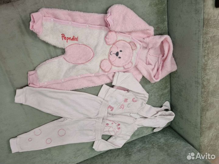 Вещи для девочки от 0 до 6 мес. пакетом