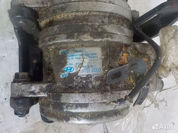 Компрессор кондиционера kia picanto