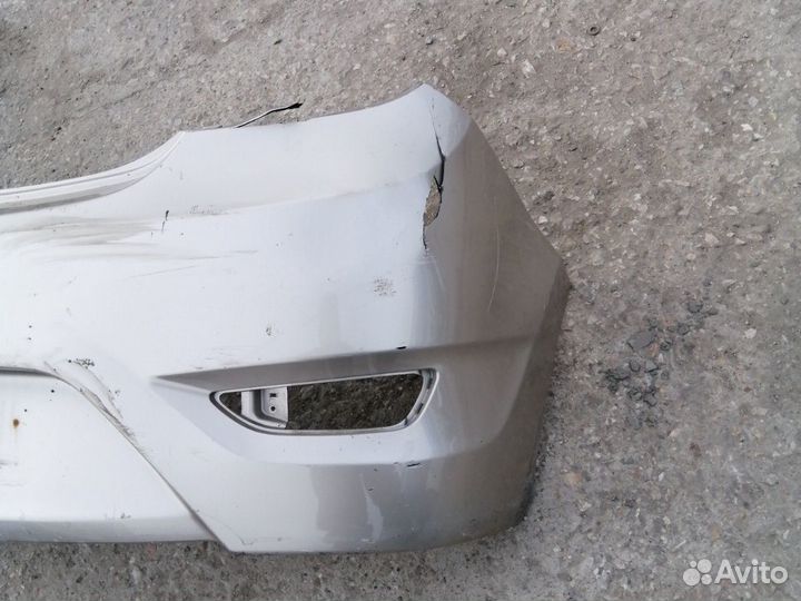 Задний бампер hyundai Solaris хетчбэк