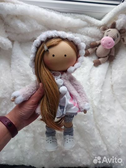 Кукла ручной работы 30см