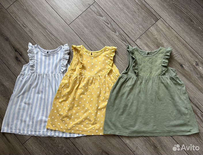Летние платья и панама hm 92 размера