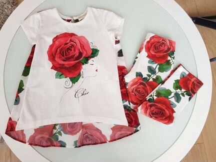 Туника и Капри Monnalisa р. 8