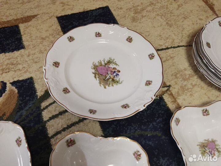 Столовый сервиз фарфор польша