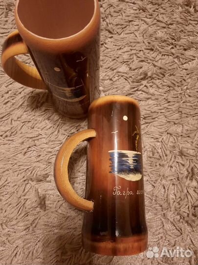 Кружки бамбуковые