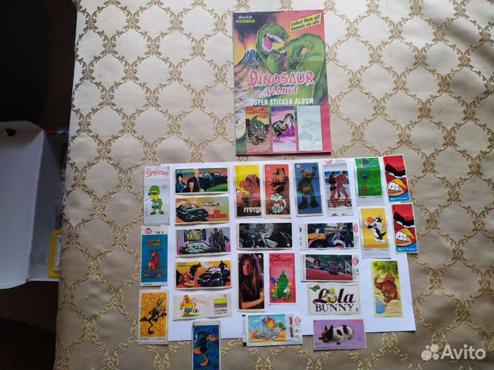 Альбомы, наклейки из жвачек 90х(обновление)