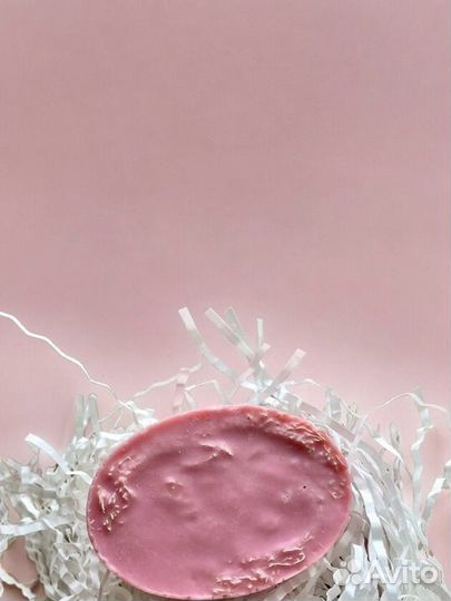 Массажное мыло с люфой ручной работы