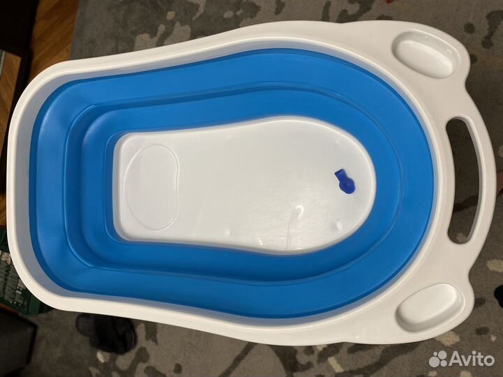 Детская ванночка для купания складная