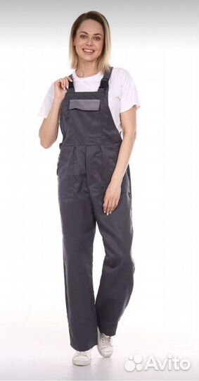 Полукомбинезон рабочий женский