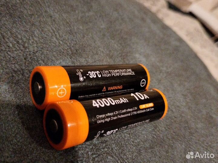 Аккумулятор Acebeam 21700 3,7 В 4000 mAh (30C)