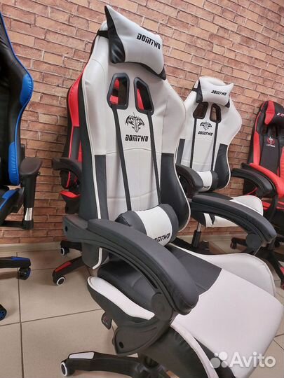 Игровое кресло. Компьютерный стул. Гарантия 6 мес