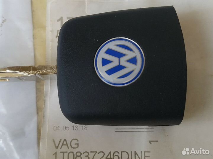 Ключ зажигания смарт-ключ VAG 1T0837246dinf