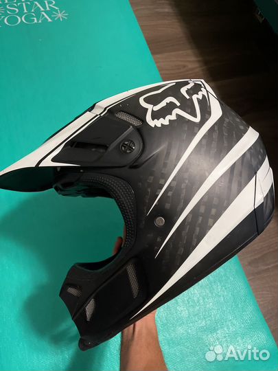 Шлем для мотокросса fox