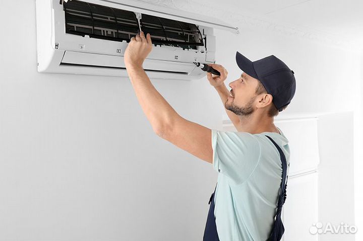 Ремонт кондиционера, утечки, заправка, чистка