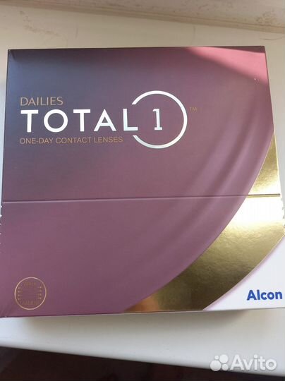 Линзы контактные Alcon Total 1