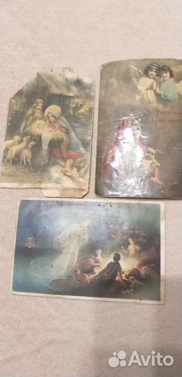 Старинные открытки Хромолитография