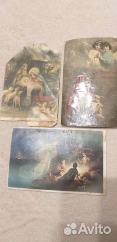 Старинные открытки Хромолитография