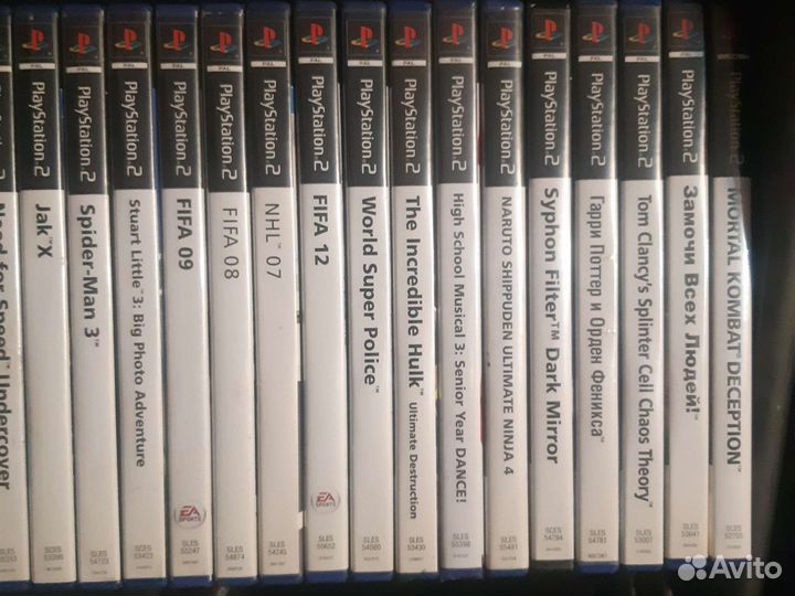 Диски на пс 2 PlayStation 2