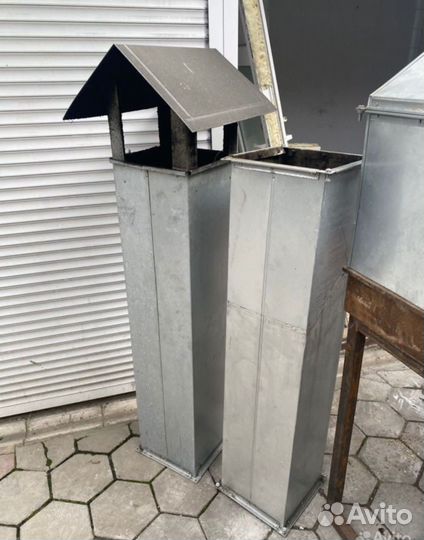 Мангал с вытяжкой